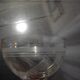 Champagne glass glass chiseled