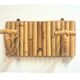Rattan and vintage bamboo coat hanger