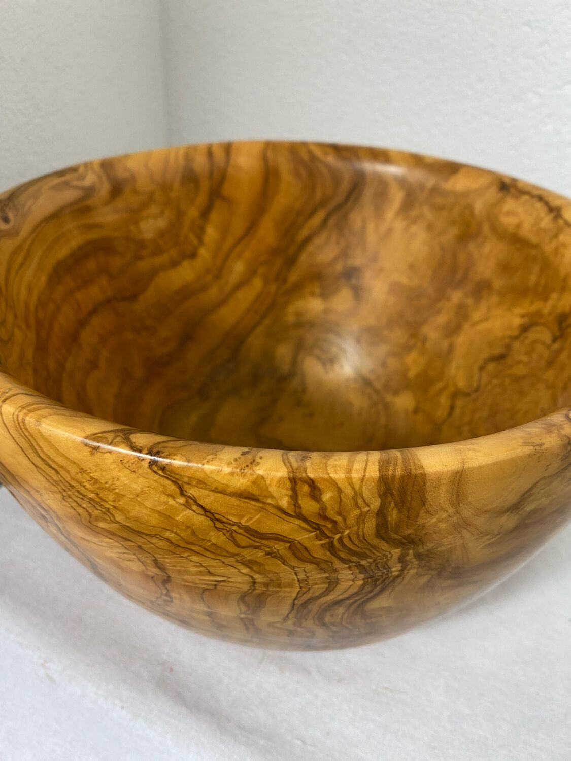 Saladier en bois d’olivier