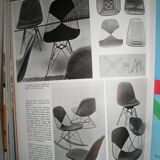 Pair of Eames Wire DKX chairs from the 50s - 60s