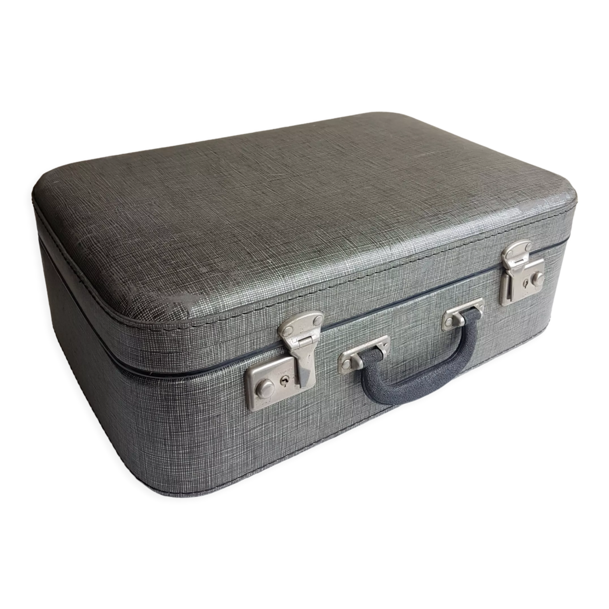 Vintage "cardboard" suitcase