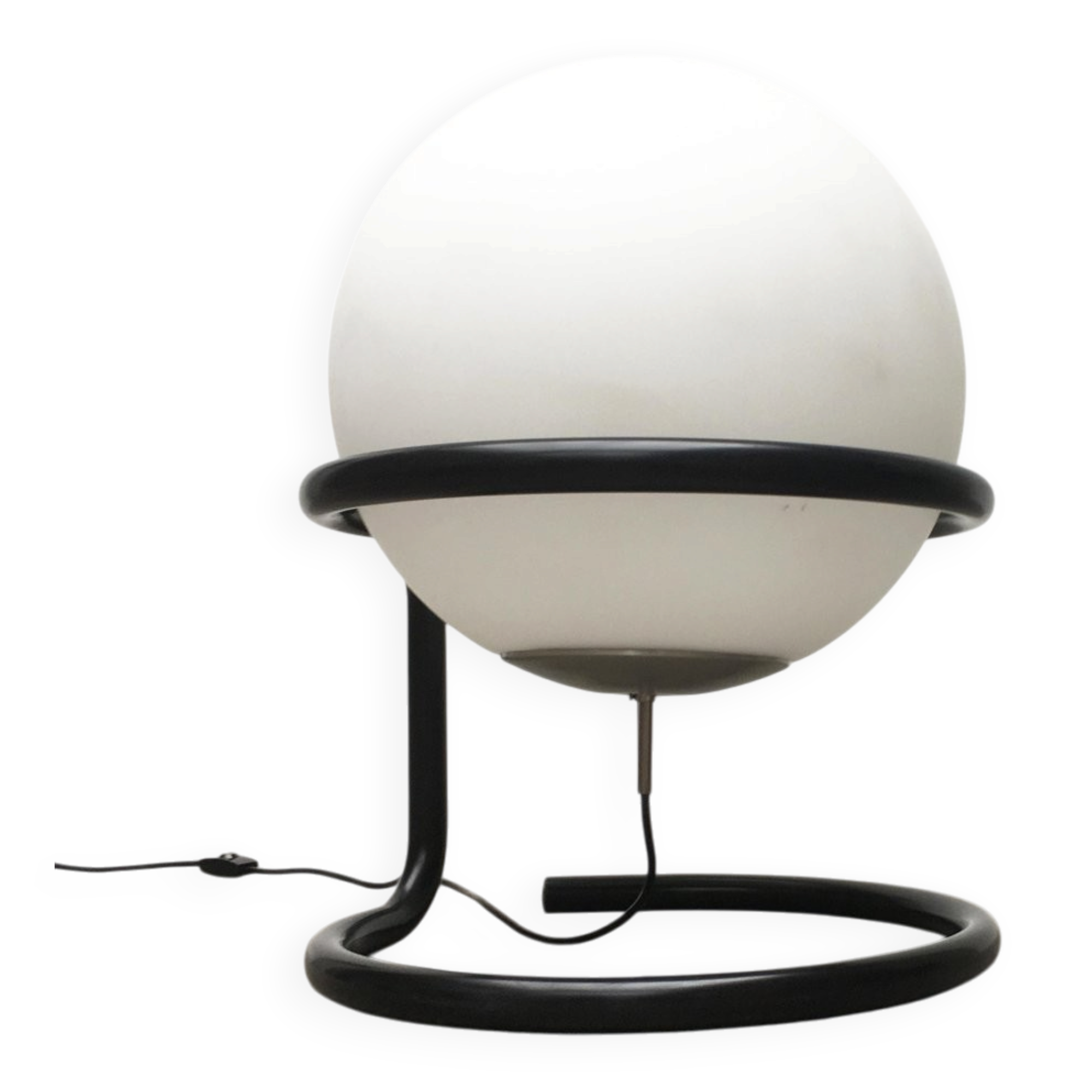 Vintage space age globe floor lamp