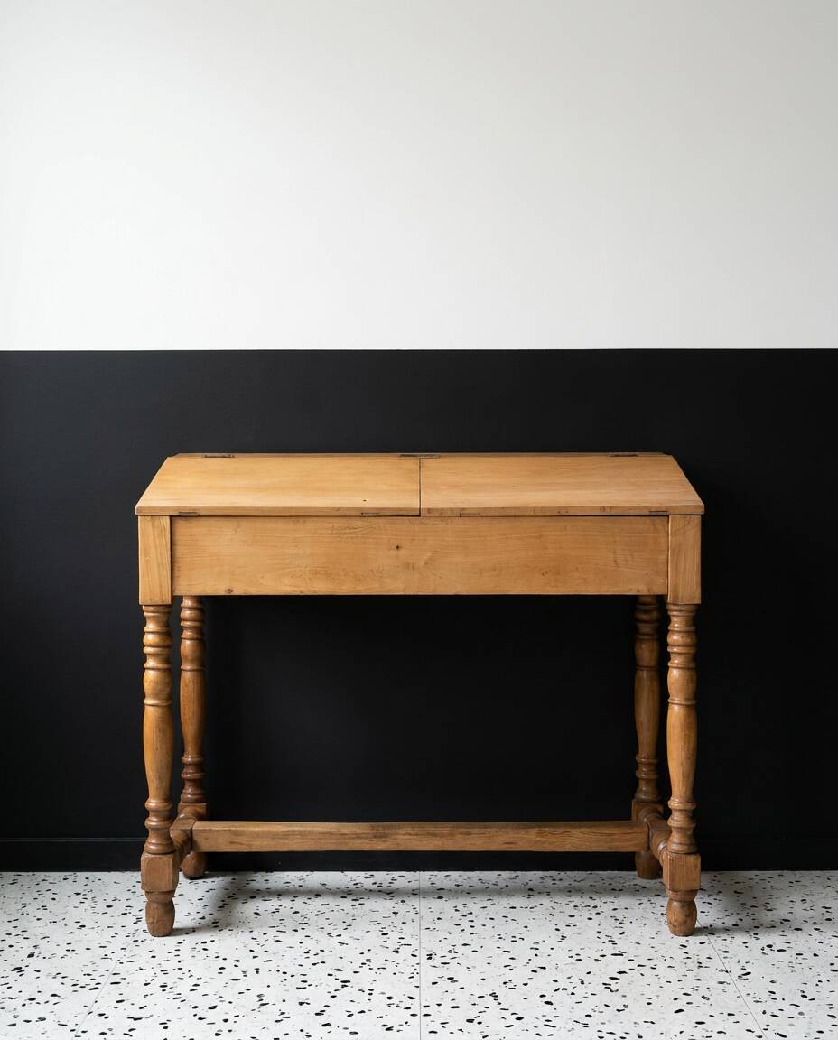 Antique writing desk, late 19th century, Netherlands.
