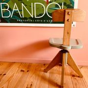 Office chair in wood by Olaio, Portugal 1940
