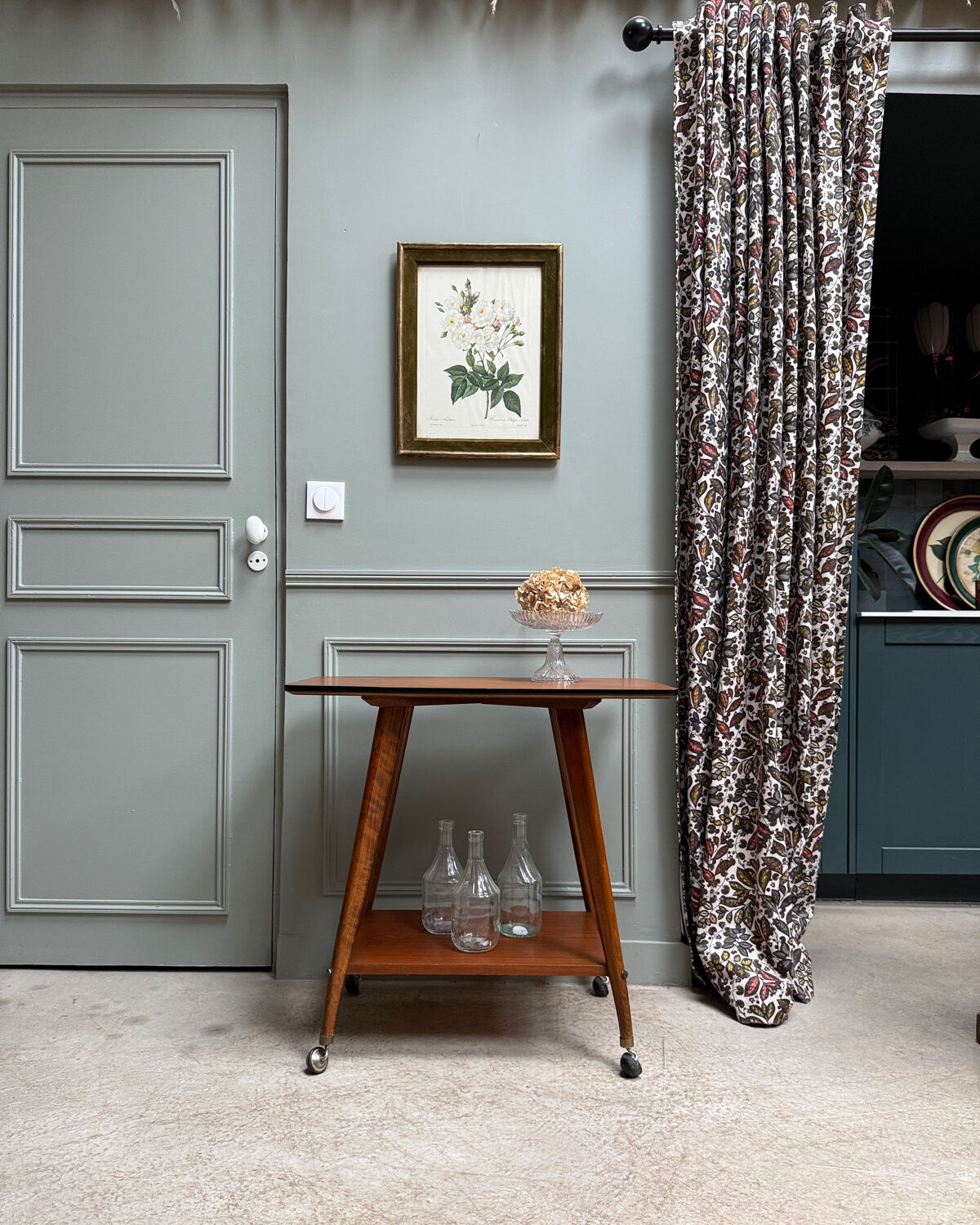 Vintage Scandinavian teak sideboard