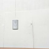 Minimalist perforated metal pendant lamp by Orno, Finland.