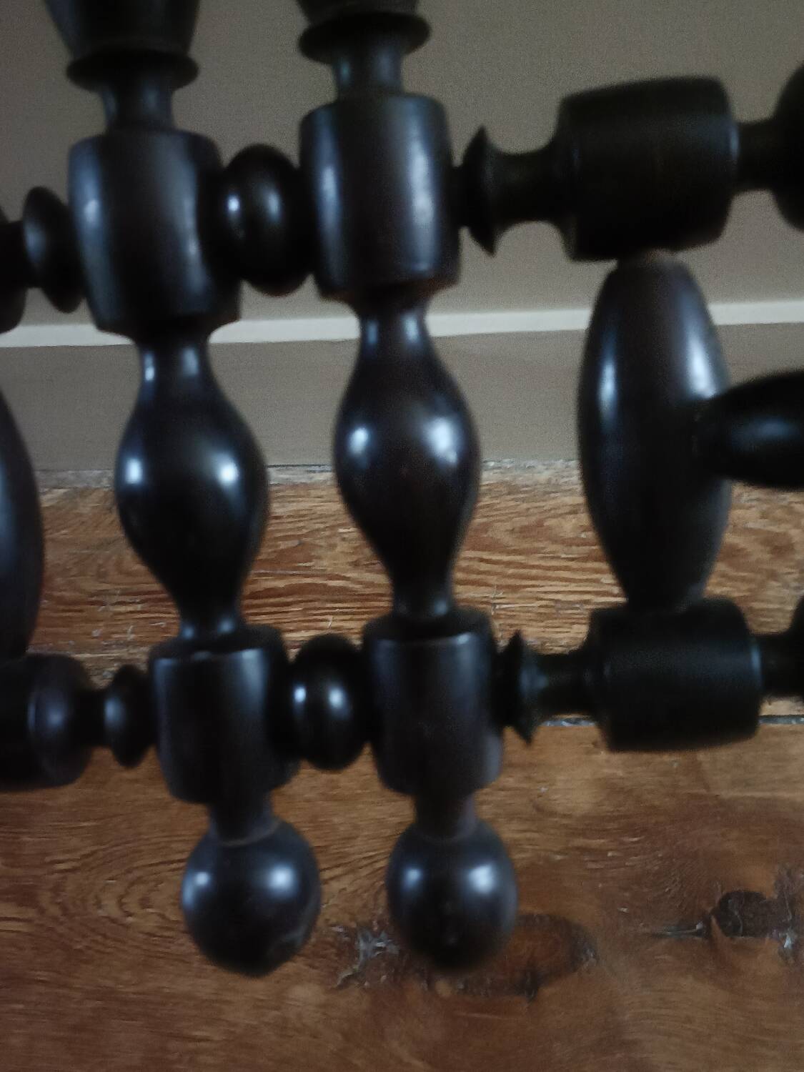 Napoleon III style wall-mounted coat rack