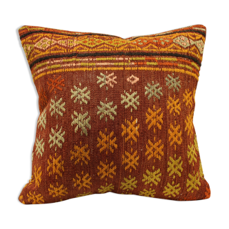 50x50 cm kilim cushion,vintage cushion cover