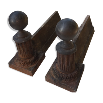 Andirons Napoleon III