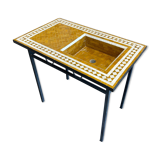 Handmade zellige sink