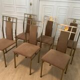 6 chaises Belgo Chrom, 1980s