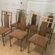 6 belgo Chrom chairs, 1980s