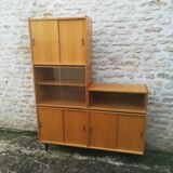 Modular vintage showcase bookcase