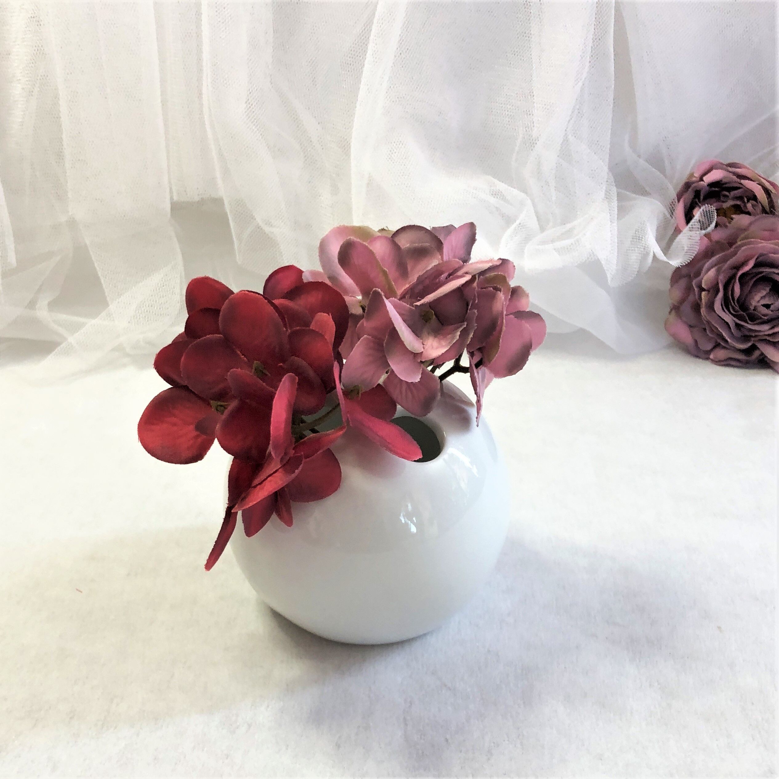 Bouquet maker vase soliflore porcelain