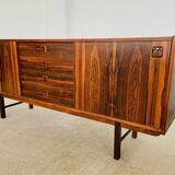 Vintage retro Danish mid-century rosewood sideboard by Kai Winding 1960s