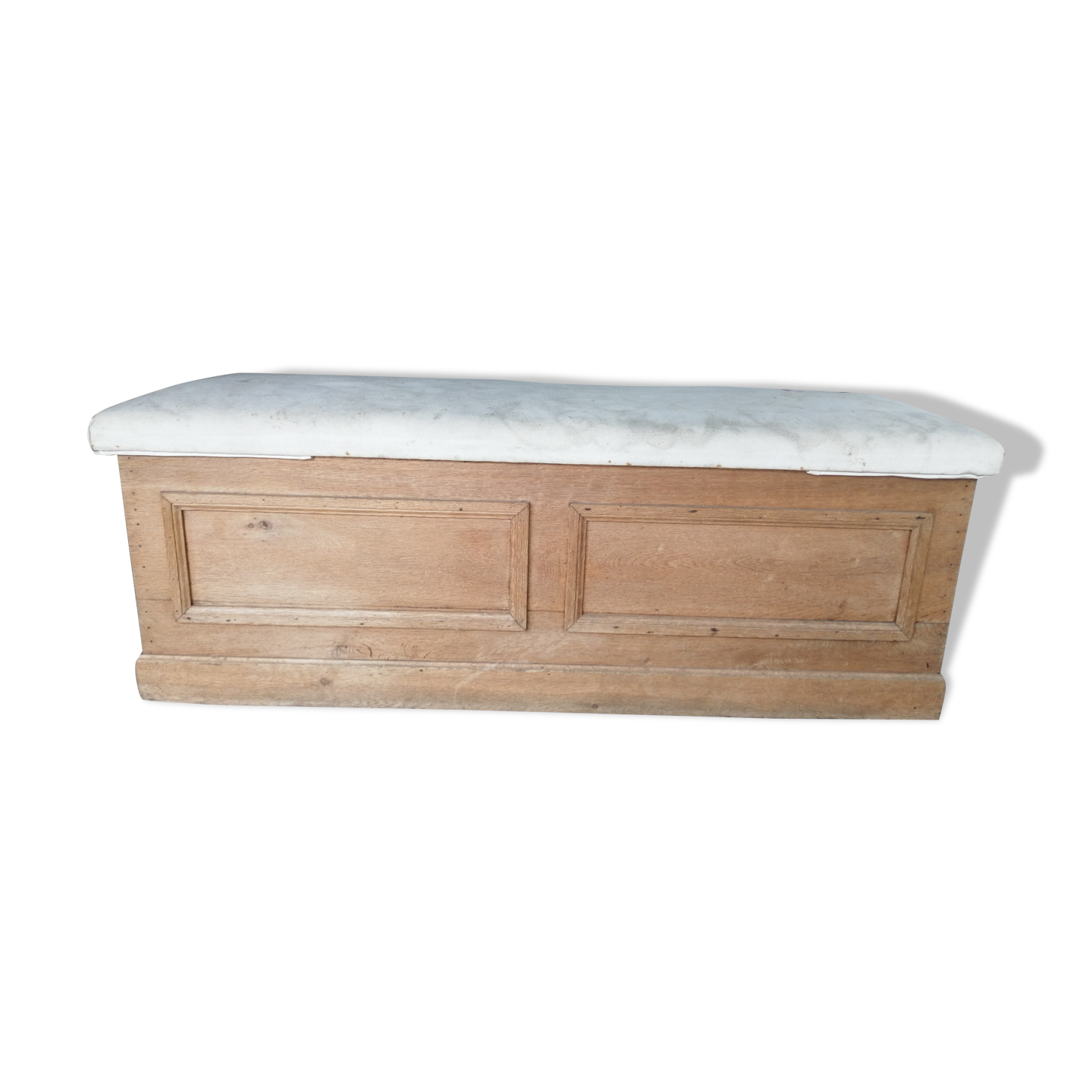 Banc coffre tapissé