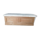 Banc coffre tapissé