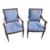 Pair of armchairs
