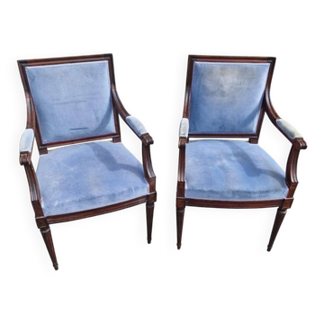 Pair of armchairs