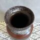 Mid Century Bay Ceramic Floor Vase, Large Vase 70-45, Fat Lava Ceramic, WGP