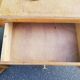 Pair of modernist wooden bedside tables