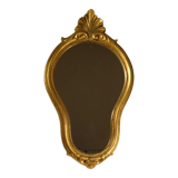 Golden mirror 70 x 40 cm