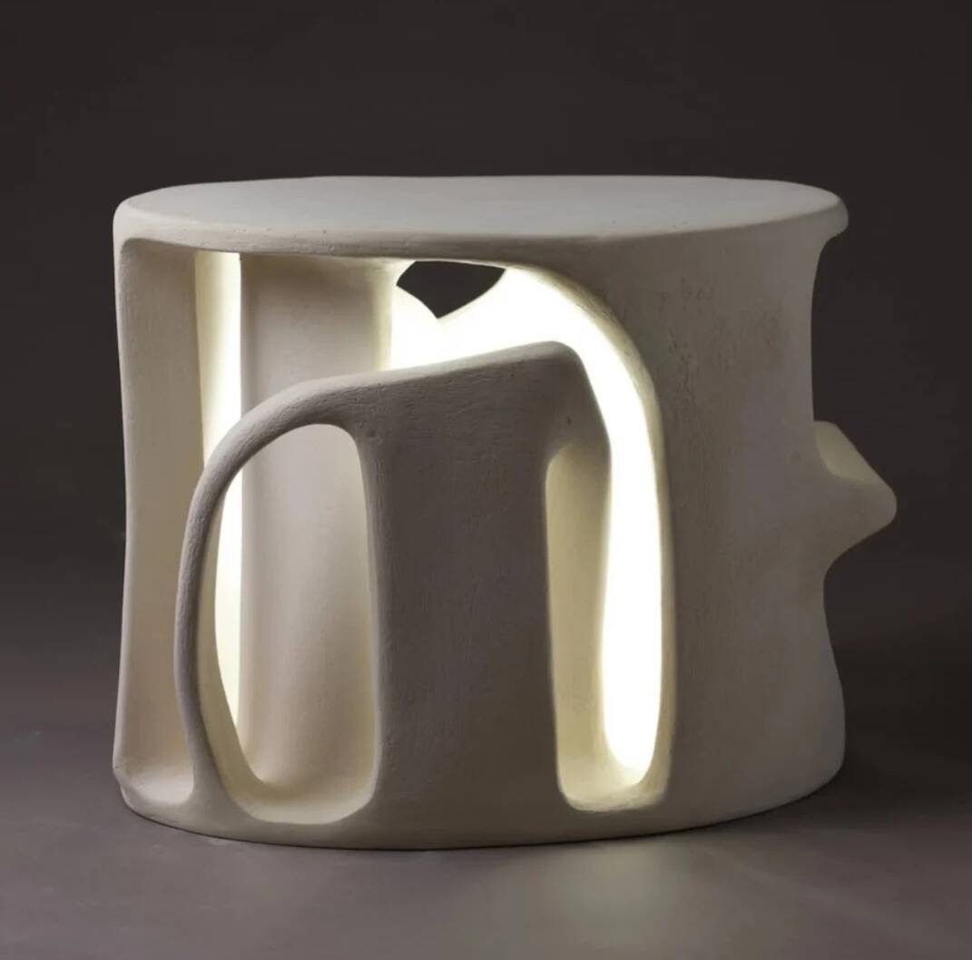 Table sculpture modèle "Souche"