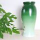 Opaline glass vase, hand painted, 1960