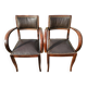 Pair of Art Deco Bridges Armchairs