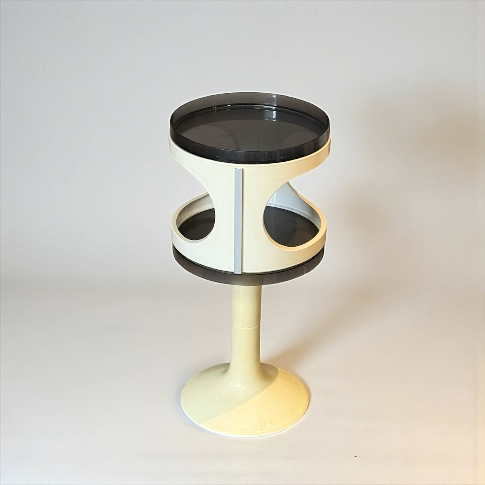 Table modulable années 70 en plastique ABS style Space Age