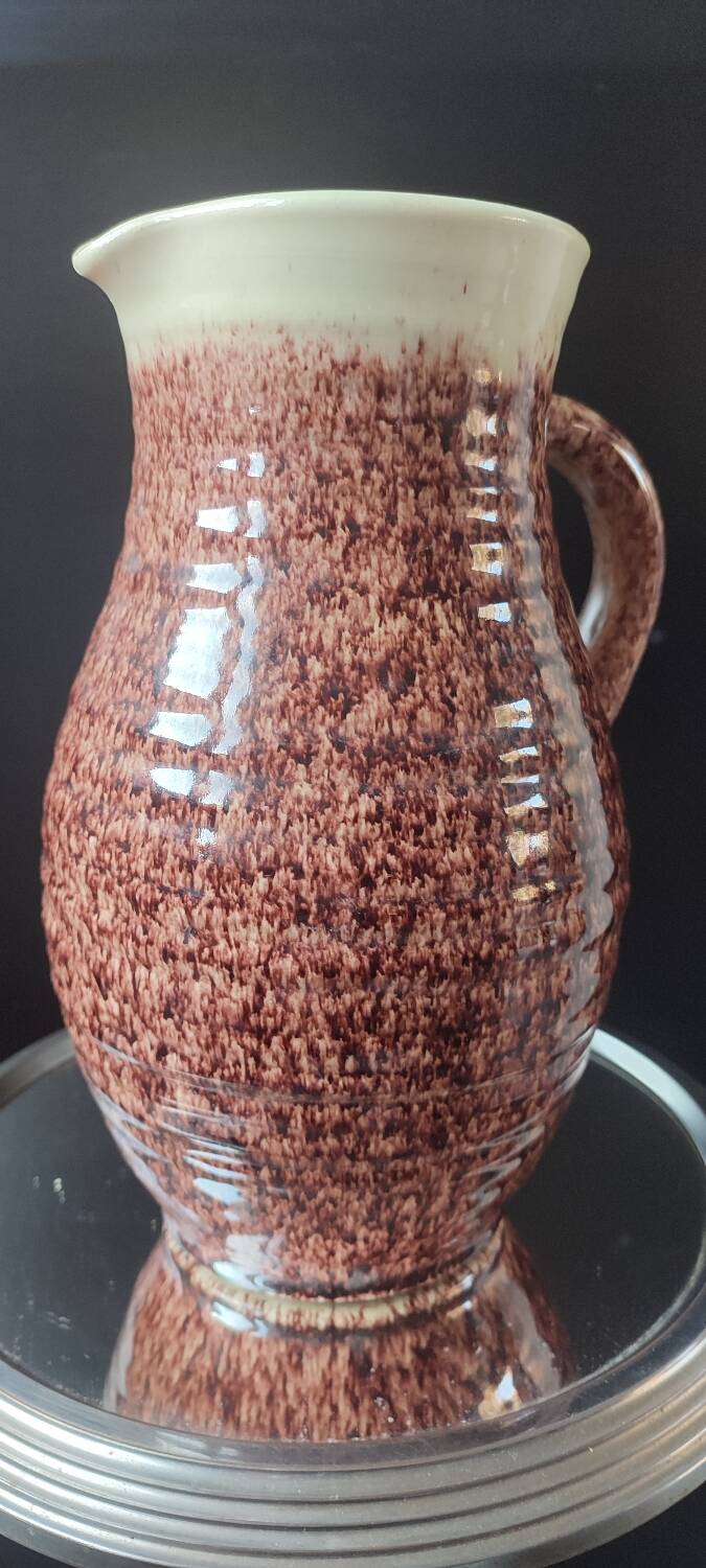 Vintage ceramic pitcher by Accolay