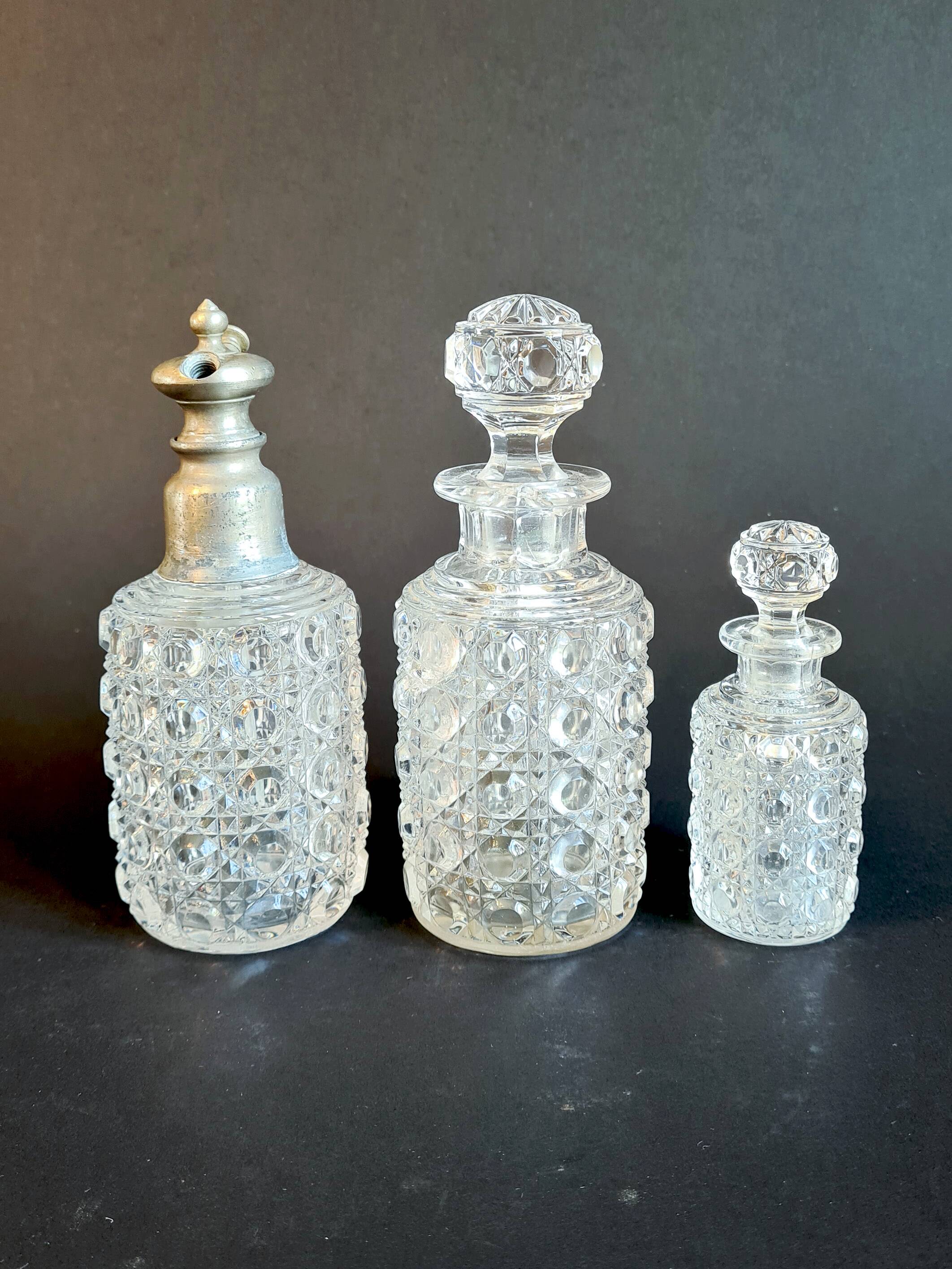Baccarat Cut Crystal Toiletry Set