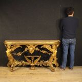 20th century gilded Italian console