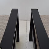Pair of mid-century armchairs Leda Lux 1980's
