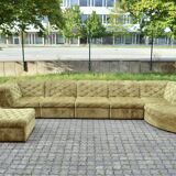 Vintage Laauser Modular Sofa green