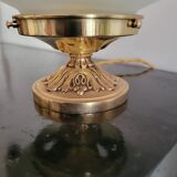 Art Deco lamp with glass globe