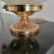 Art Deco lamp with glass globe