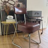 Cognac Pullman Skaï chair