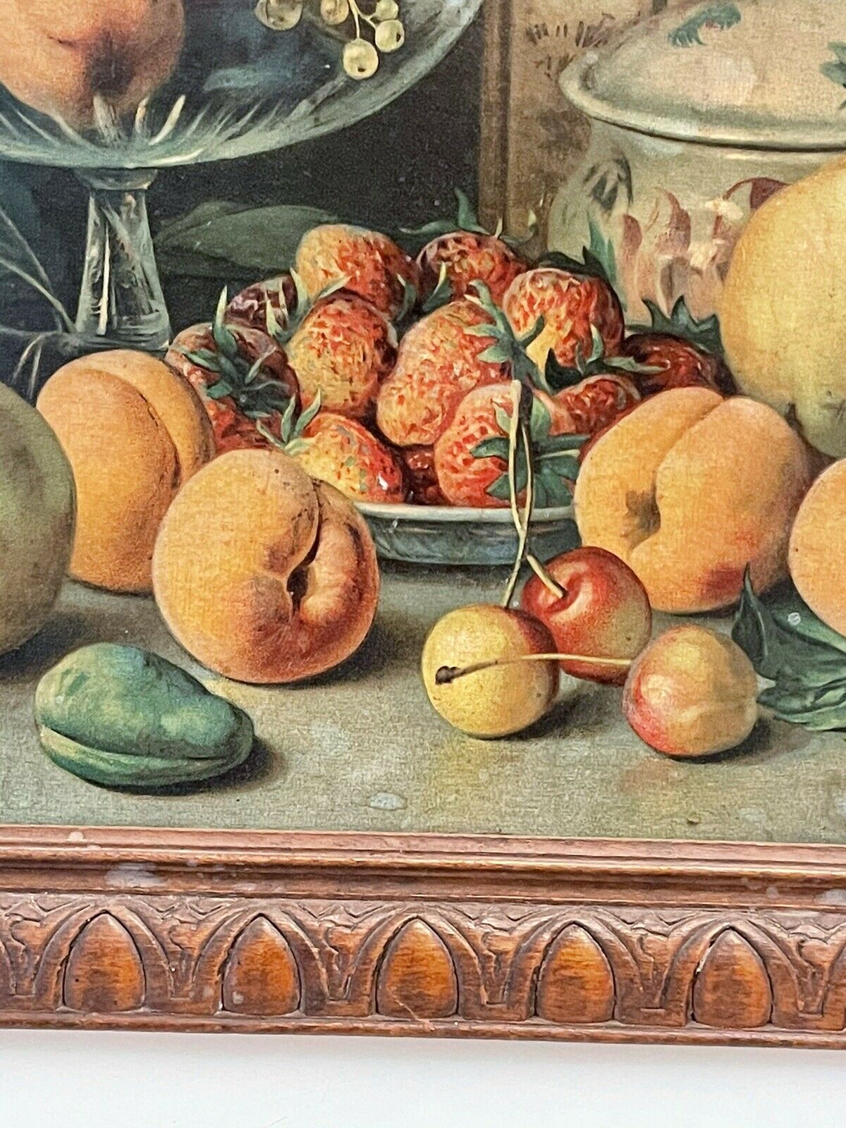 " g. falchetti ", still life with fruits