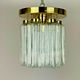 60s 70s lamp light ceiling lamp Limburg glass chandelier design 60s 70s
