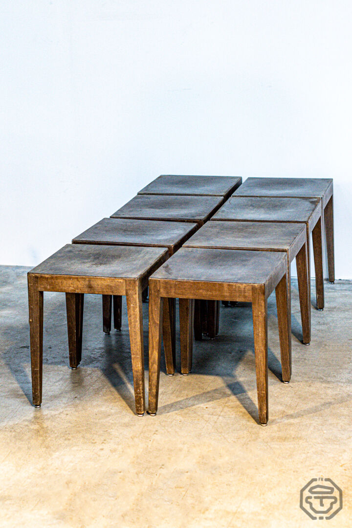Lot of ten Baumann stools