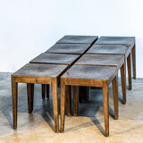 Lot of ten Baumann stools