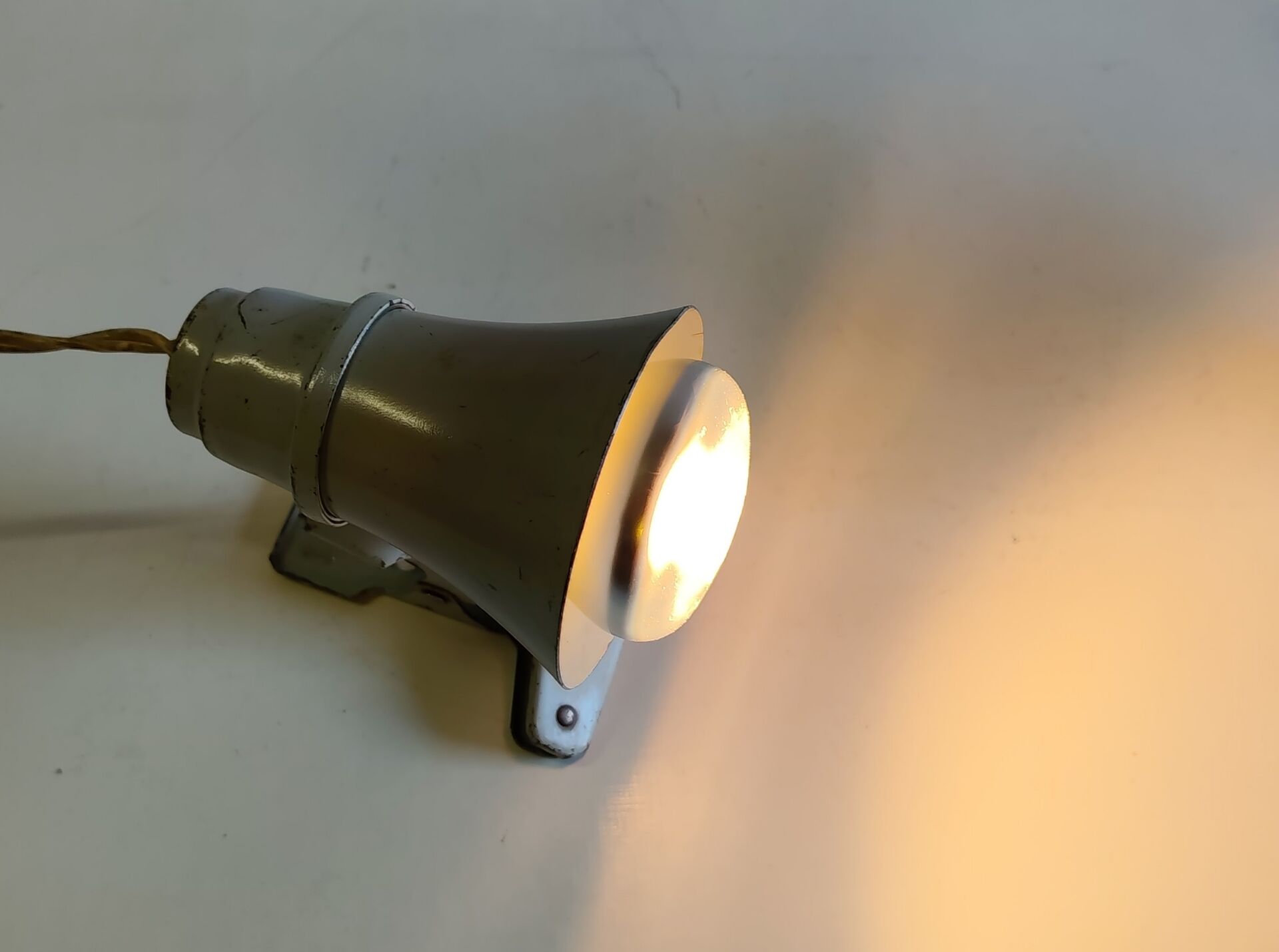 Articulated clamp spotlight by Philips - 1950s/60s