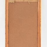 Small gilded wooden trumeau  108x38cm