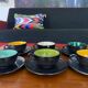 Service 6 tasses saint clément vintage années 50