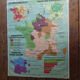 School map  "La France Agricole"