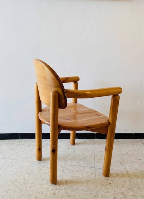 Rainer Daumiller armchair in solid pine