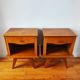 Paire de tables de chevets vintage 1950