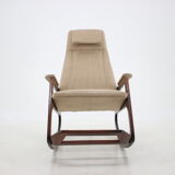 Mid-century rocking chair by ULUV, 1960´s.