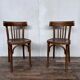 Pair of vintage Parisian bistro chair barter 195